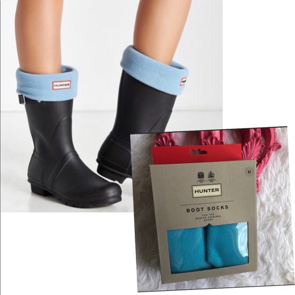 Hunter Accessories - Hunter Short Boot Sock in Blue